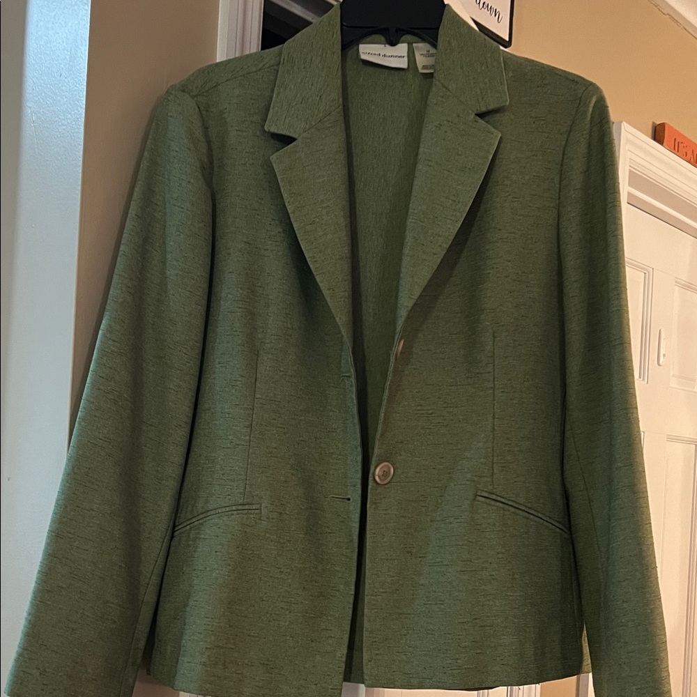 White House Black Market Olive Blazer